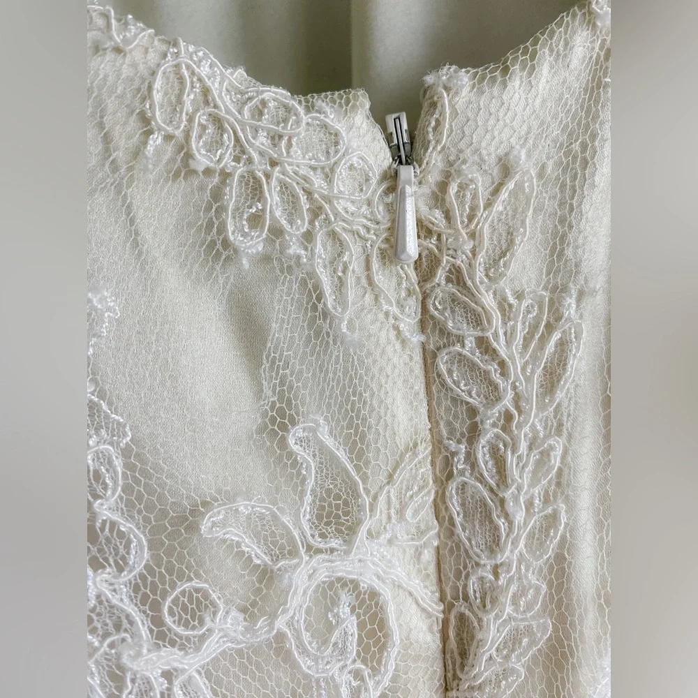 Katie May White Lace Wedding Dress - Picture 12 of 16